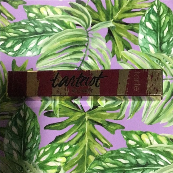 Tarte Creamy Matte Lip Paint Frenemy burgundy goth gothic new in box - Picture 5 of 8